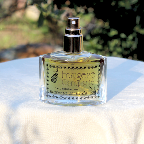 A bottle of fougere perfume