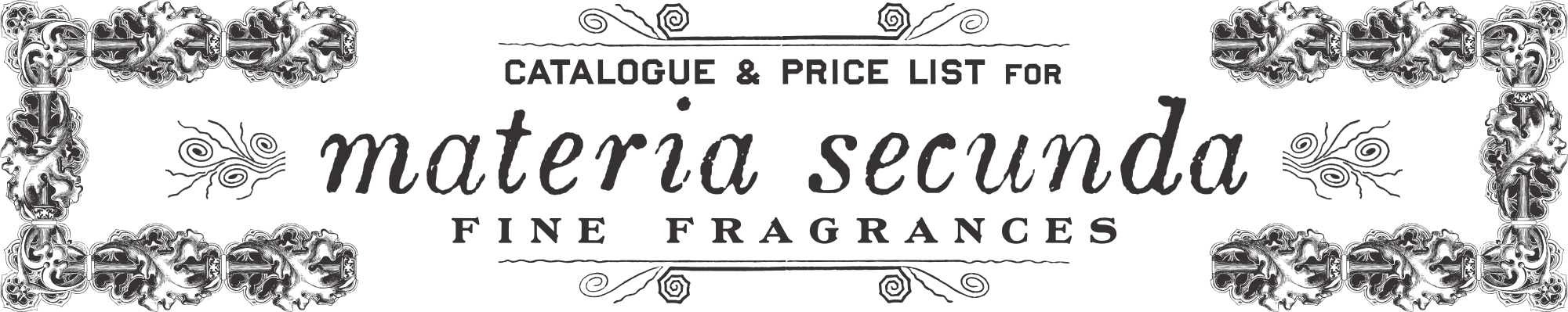 Materia Secunda Artisan Perfumery