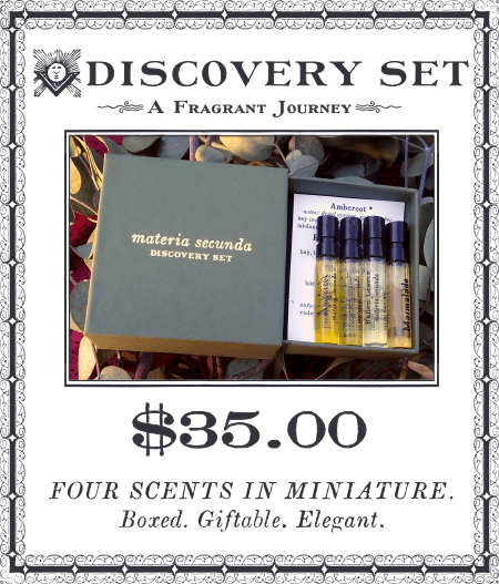 A sample set of perfume